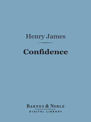 cover image of Confidence (Barnes & Noble Digital Library)